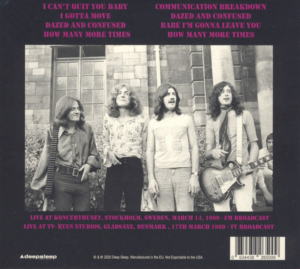 Led Zeppelin – CD Scandinavian Broadcasts 1969