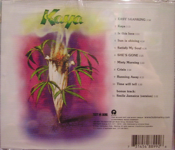 Bob Marley & The Wailers – Kaya   CD, Compilation