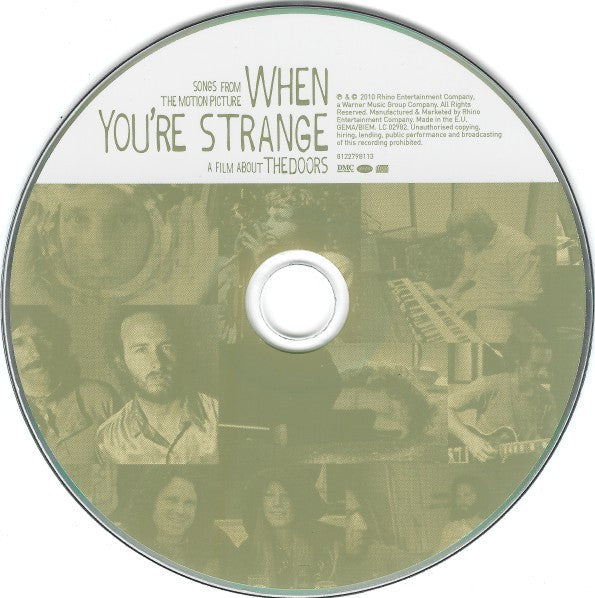 The Doors - When You're Strange : A Film About The Doors (Songs From The Motion Picture) CD