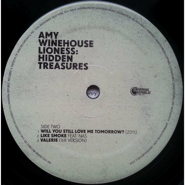 Amy Winehouse : Hidden Treasures 2 x Vinyle, LP, Album