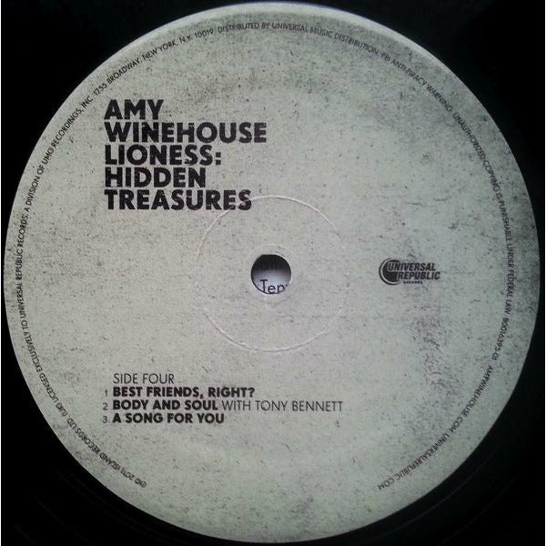 Amy Winehouse : Hidden Treasures 2 x Vinyle, LP, Album