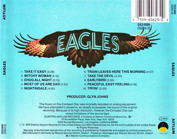 Eagles – Eagles  CD, Compilation