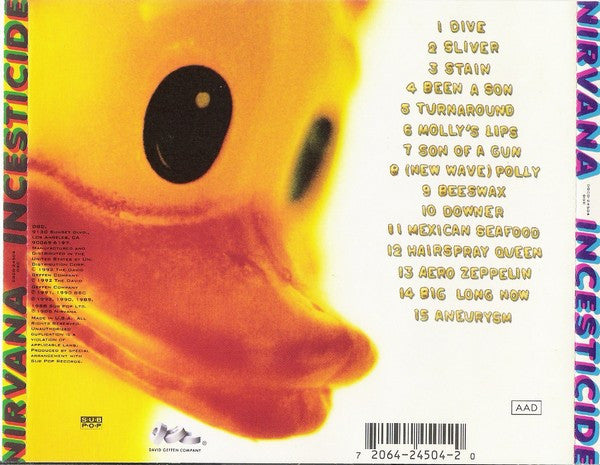 Nirvana – Incesticide CD