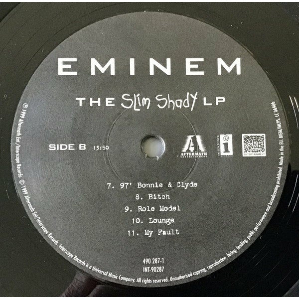 Eminem ‎– The Slim Shady  2X Vinyle LP