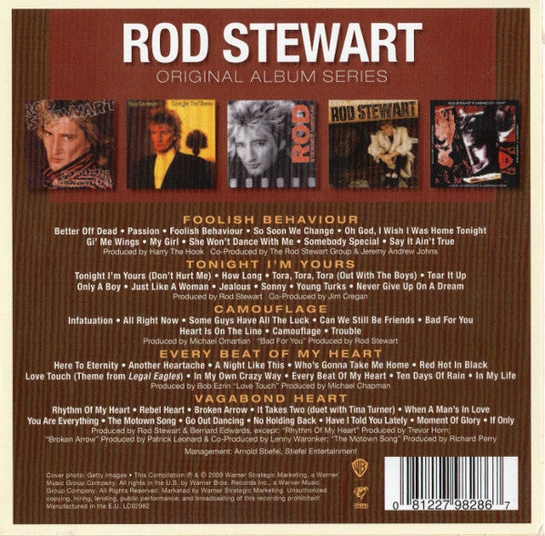 Rod Stewart – Original Album Series 5 x CD  Classic Albums