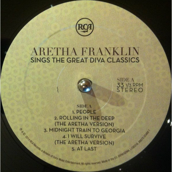 Aretha Franklin – Sings The Great Diva Classics , Vinyle, LP, Album