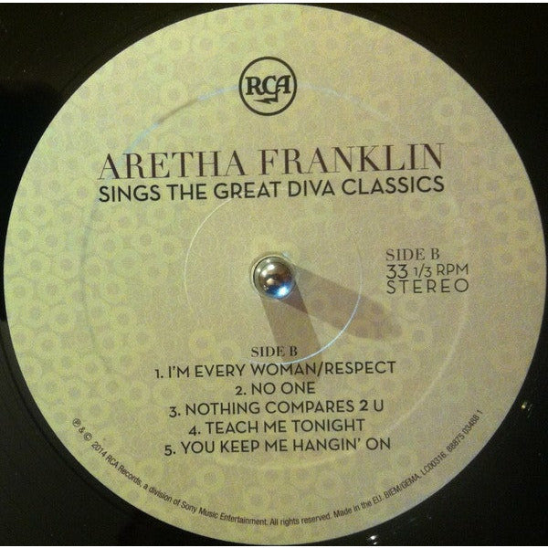 Aretha Franklin – Sings The Great Diva Classics , Vinyle, LP, Album