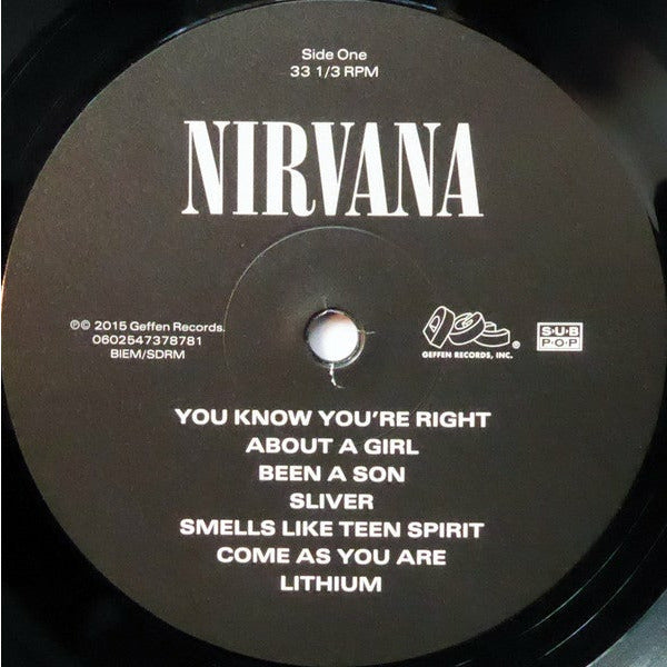 Nirvana – Nirvana , Vinyle 33 , LP 12,   Album