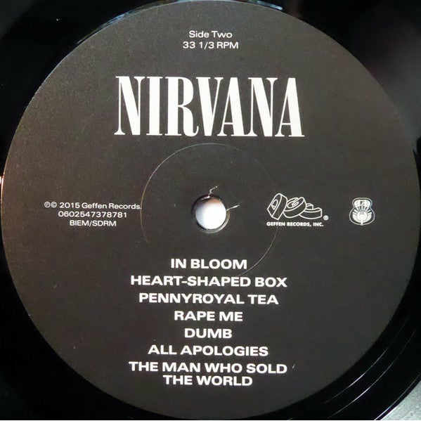 Nirvana – Nirvana , Vinyle 33 , LP 12,   Album