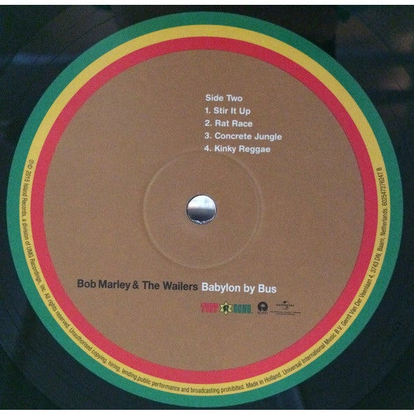 Bob Marley & The Wailers – Babylon By Bus 2 x Vinyle, LP, Album, 33