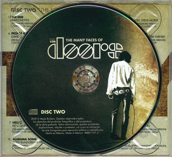 The Doors  The Many Faces Of The Doors 3 x CD