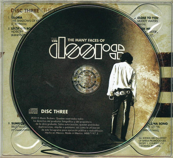 The Doors  The Many Faces Of The Doors 3 x CD