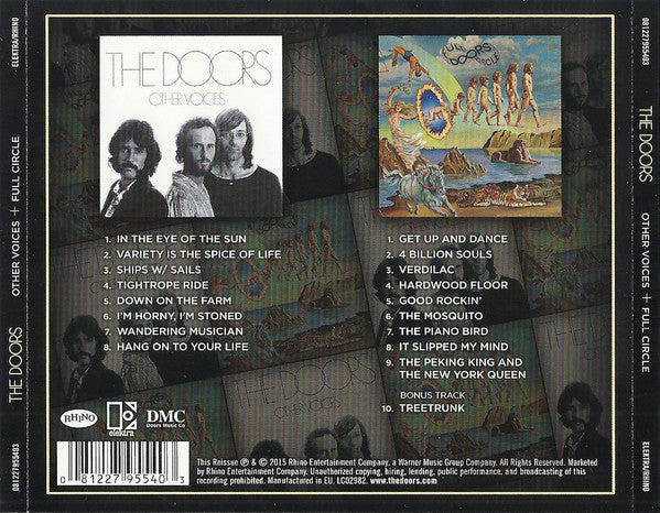 The Doors – Full Circle + Other Voices CD, Album