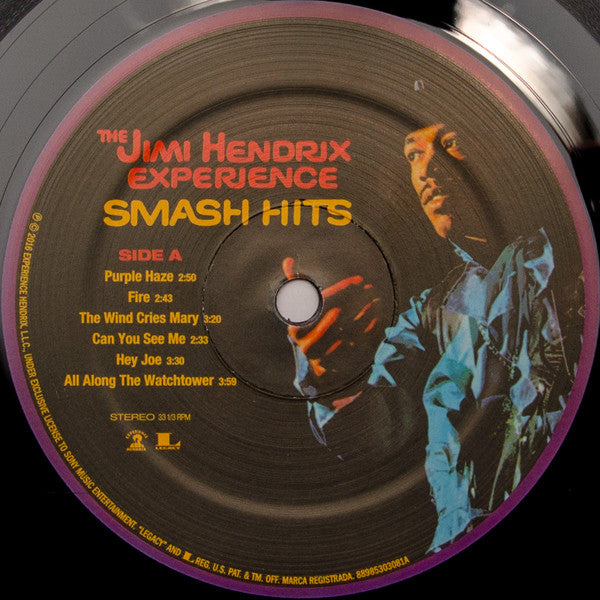 The Jimi Hendrix Experience – Smash Hits , Vinyle, LP, Compilation