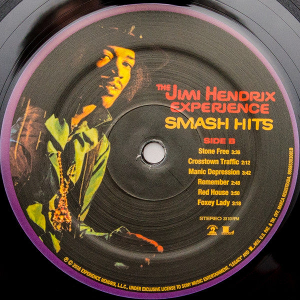 The Jimi Hendrix Experience – Smash Hits , Vinyle, LP, Compilation