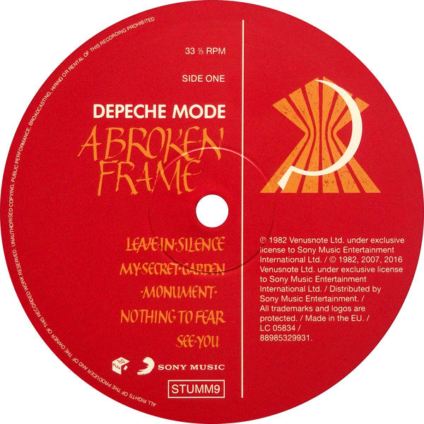 Depeche Mode – A Broken Frame , Vinyle, LP, Album