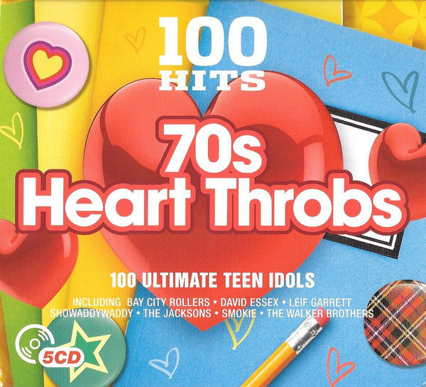 100 Hits 70s Heart Throbs  ____5 X CD