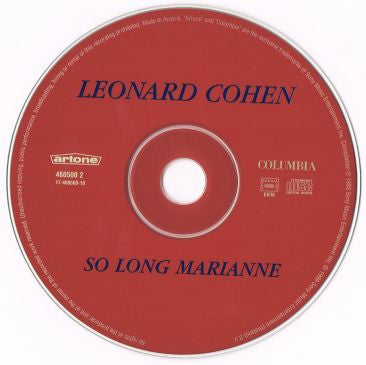 Leonard Cohen – So Long Marianne CD Compilation