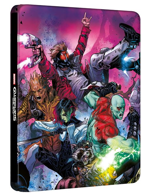 Marvel Guardians Galaxy Steelbook _PS5_ Collector [vide sans  Jeux / film ]Neuf