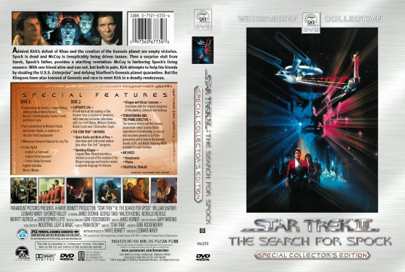 Star Trek III : La recherche de Spock DVD  Édition de collection__Région 1 __  VF