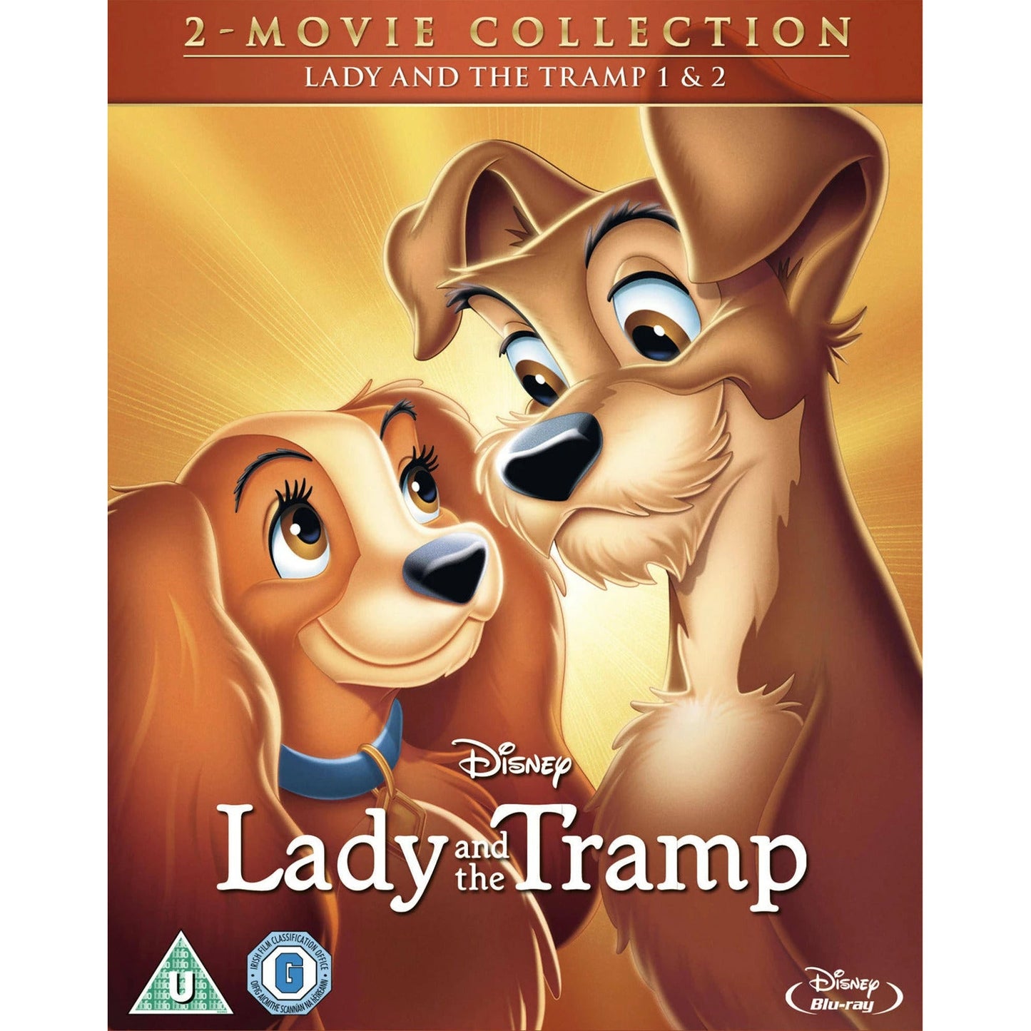 Lady & The Tramp Blu-ray1&2 [Blu-Ray] [Import] [UK Import] Version Originale