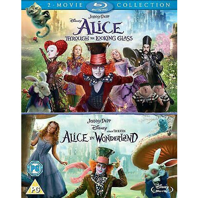 Alice in Wonderland & Alice Looking Glass Blu-ray Disney [ UK Import] Version Originale Audio