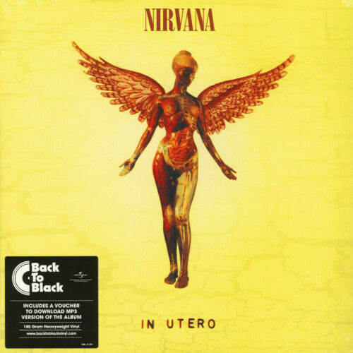 Nirvana In Utero Vinyle LP 12 Back to Black  scellé en usine