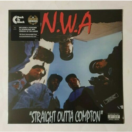 N.W.A* – Straight Outta Compton (Back To Black)  Vinyle, LP, Album