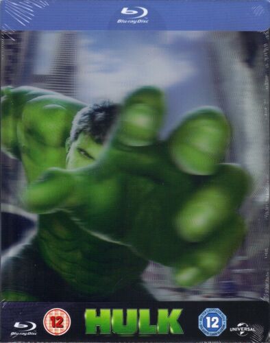 Hulk 2003 Blu-ray SteelBook Lenticular  Zavvi UK 2016 édition limitée Region B